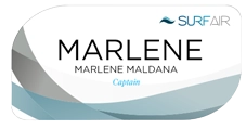 Custom shape digitally printed name badge