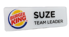 Burger King Name Badge Suze