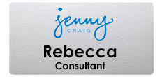 Jenny Craig Name Badge
