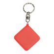 Clearance! Square Diamond Red Reflector Keyring | https://www.bestnamebadges.com