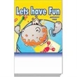 Let's Have Fun Activity Pad | https://www.bestnamebadges.com