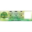 Go Green Keyboard Calendar | https://www.bestnamebadges.com