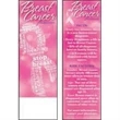 Breast Cancer Awareness Bookmark | https://www.bestnamebadges.com