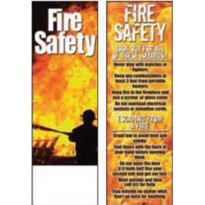Fire Safety Bookmark