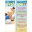 Getting Fit Bookmark | https://www.bestnamebadges.com