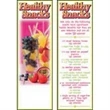 Healthy Snacks Bookmark | https://www.bestnamebadges.com