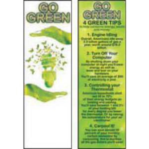 Go Green Bookmark