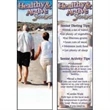 Healthy & Active Seniors Bookmark | https://www.bestnamebadges.com