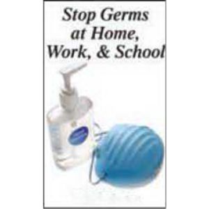 Stop Germs at Home, Work & School Pocket Pamphlet