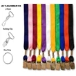 Flat Blank Lanyards with clip | https://www.bestnamebadges.com