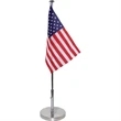Desk / Table Flag Telescopic 6"x8" Sided Print | https://www.bestnamebadges.com