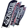 7' Feather Blade Flag Pro-Wing - DOULBLE Sided KIT | https://www.bestnamebadges.com