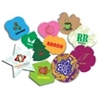Custom Shape MicroFiber Cloth 7" Longest Diameter | https://www.bestnamebadges.com