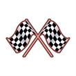 Check Flag Temporary Tattoo | https://www.bestnamebadges.com