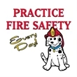 Fire Safety Every Day Temporary Tattoo | https://www.bestnamebadges.com