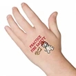 Fire Safety Every Day Temporary Tattoo | https://www.bestnamebadges.com