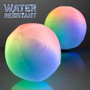Light Up Beach Ball with Color Change LEDs