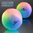 Light Up Beach Ball with Color Change LEDs | https://www.bestnamebadges.com