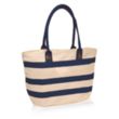 18.25"W x 11"H Striped Sailor Canvas Tote Bags | https://www.bestnamebadges.com