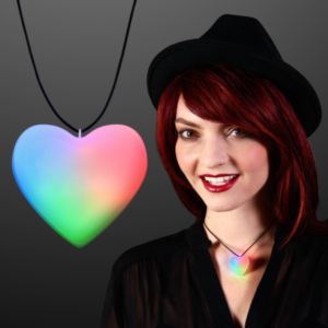 Aurora Heart LED Fashion Necklace