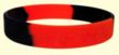 Segmented Wristband Silicone w/ Custom Imprint | https://www.bestnamebadges.com