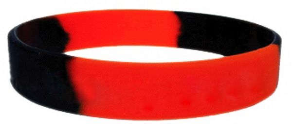 Segmented Color Filled Wristband