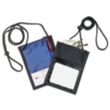 Polyester Tradeshow Neck Wallet Badge Holder "Closer" | https://www.bestnamebadges.com