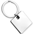 Cube Laser Engraved Metal Keyholder | https://www.bestnamebadges.com