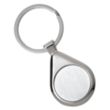 Raindrop Economy Laser Engraved Metal Keyholder | https://www.bestnamebadges.com