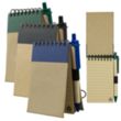 Eco Inspired Jotter Notepad Notebook with Matching Color | https://www.bestnamebadges.com