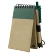 Eco Inspired Jotter Notepad Notebook with Matching Color | https://www.bestnamebadges.com