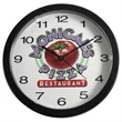 Wedge 10" Economy Wall Clock | https://www.bestnamebadges.com