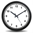 14" Grande Wall Clock | https://www.bestnamebadges.com