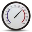 Caliente 14" Wall Thermometer | https://www.bestnamebadges.com
