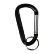 Large Size Carabiner Keyholder with Split Ring Attachment | https://www.bestnamebadges.com