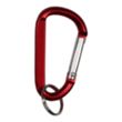 Large Size Carabiner Keyholder with Split Ring Attachment | https://www.bestnamebadges.com