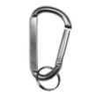 Large Size Carabiner Keyholder with Split Ring Attachment | https://www.bestnamebadges.com