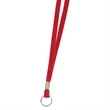 3/8" Overseas Silkscreen Lanyard | https://www.bestnamebadges.com
