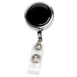 Dublin Chrome 30 Cord Solid Metal Retractable Badg | https://www.bestnamebadges.com