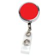 Dublin Chrome 30 Cord Solid Metal Retractable Badg | https://www.bestnamebadges.com