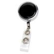 Dublin Chrome 30 Cord Solid Metal Retractable Badg | https://www.bestnamebadges.com