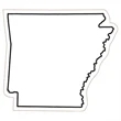 Arkansas State Magnet | https://www.bestnamebadges.com