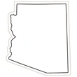 Arizona State Magnet | https://www.bestnamebadges.com