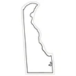Delaware State Magnet | https://www.bestnamebadges.com
