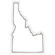 Idaho State Magnet | https://www.bestnamebadges.com