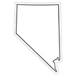 Nevada State Magnet | https://www.bestnamebadges.com