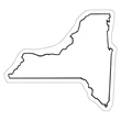 New York State Magnet | https://www.bestnamebadges.com