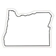 Oregon State Magnet | https://www.bestnamebadges.com