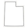 Utah State Magnet | https://www.bestnamebadges.com