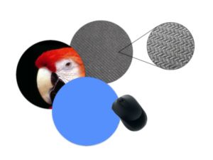 Full Color (4CP) - Round Microfiber Mouse Pad (8" Diameter)